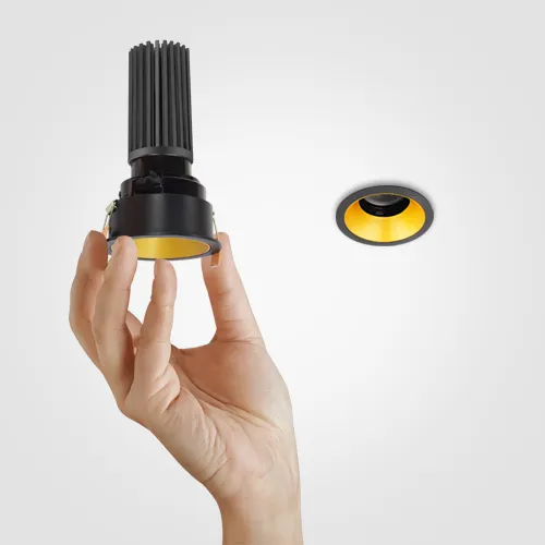 Compact downlight engine in the hand