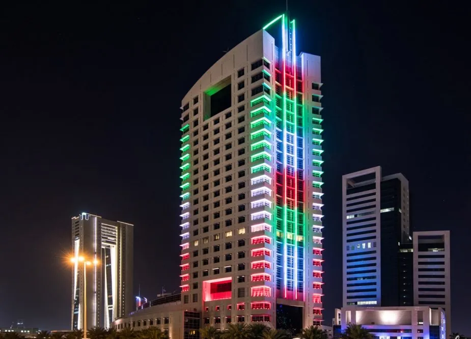 Application example: tower in colour