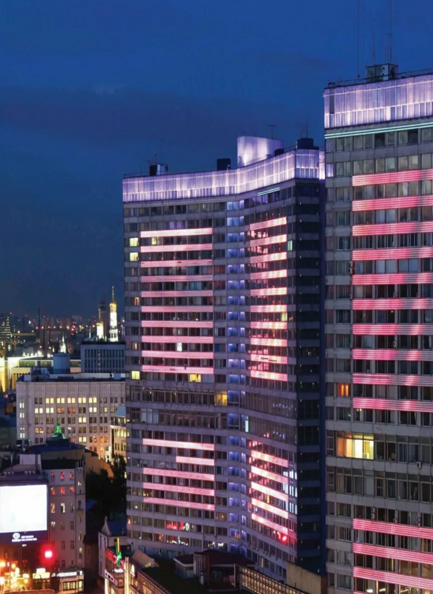 Application example: floor lines on towers