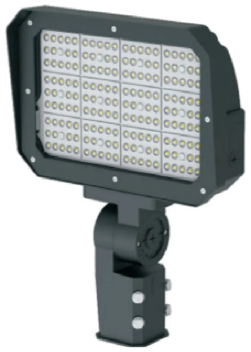 LED flood light, 30 W, slip fitter