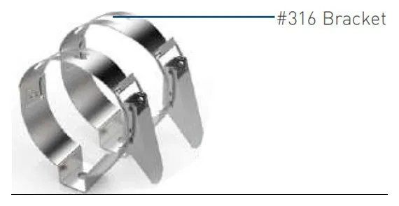 Stainless steel brackets
