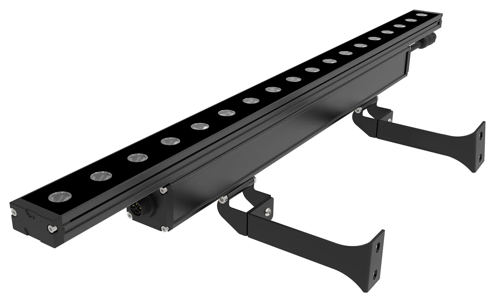 55 mm profile on extended brackets