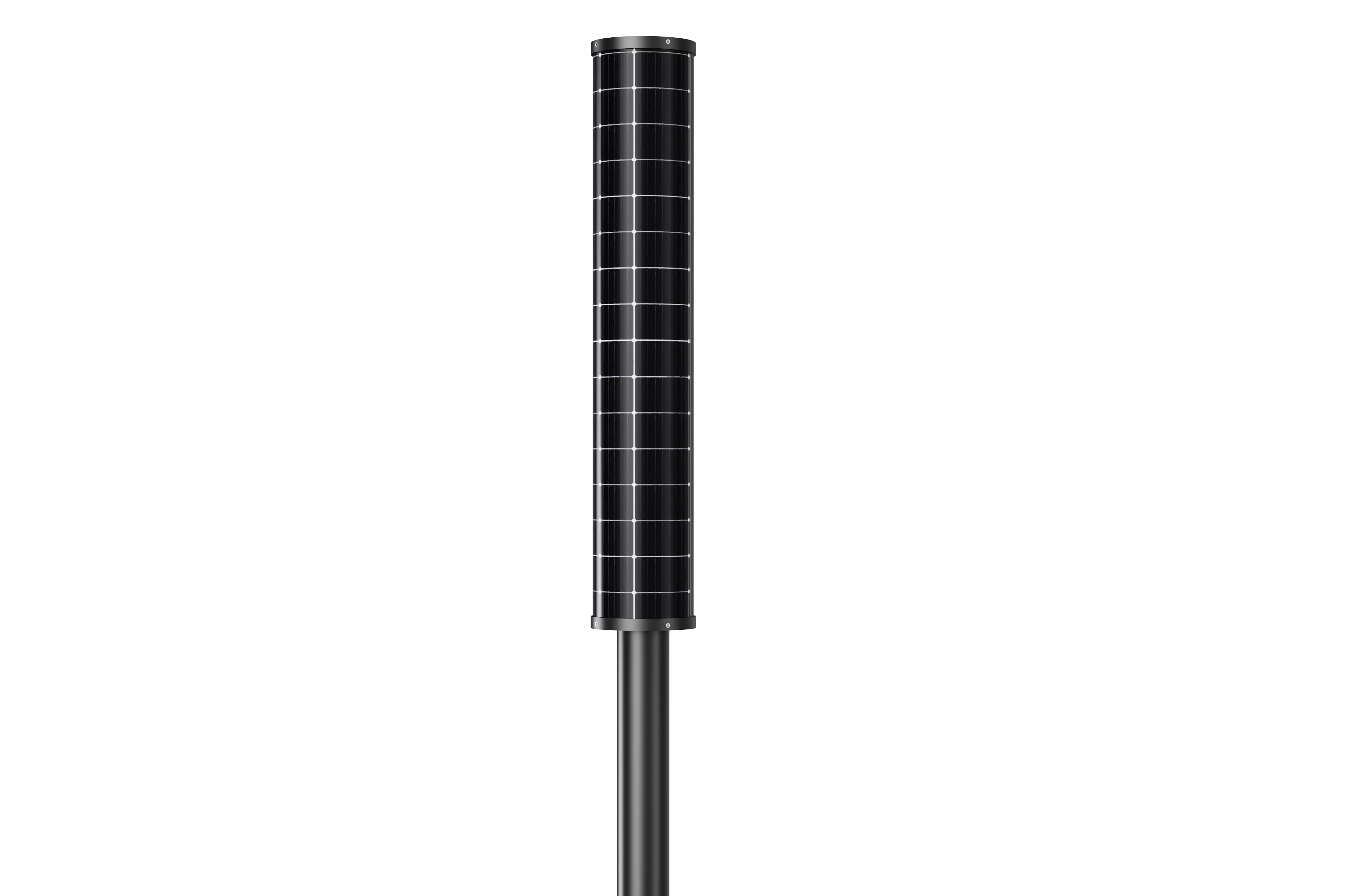 Tubo solar envolvente, en detalle